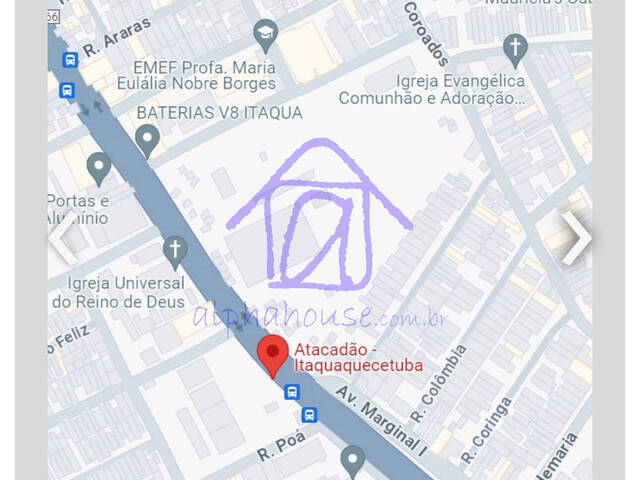 #1844 - Casa para Venda em Itaquaquecetuba - SP
